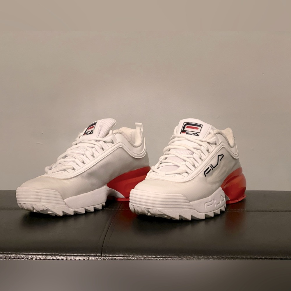 Women’s Fila Disruptor 2a White/Red